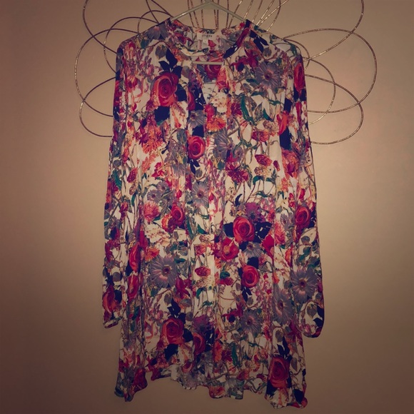 Umgee Tops - UMGEE floral tunic